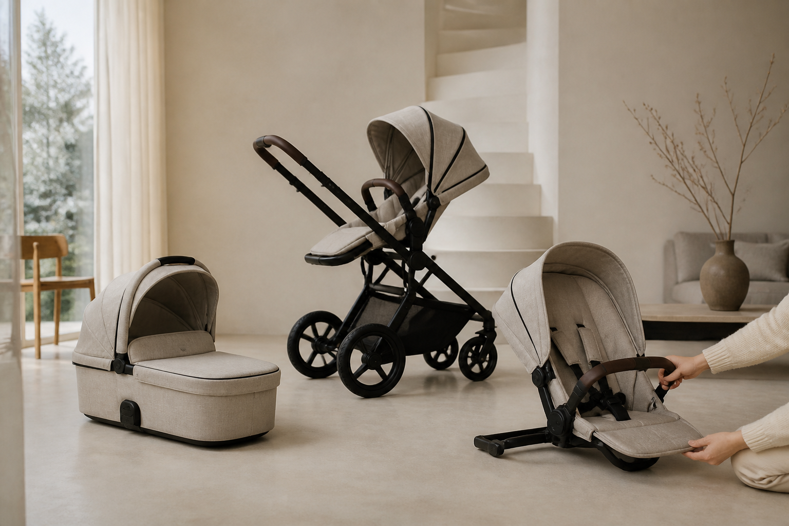 Hoe kies je een kinderwagen met wieg en zitje zonder dubbele aankoop?