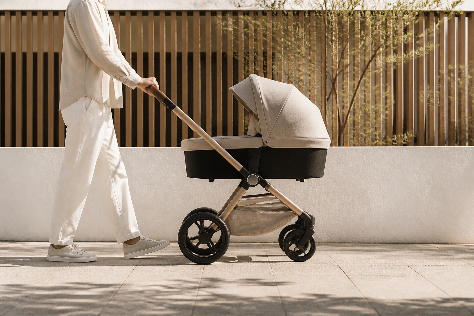Welke kinderwagen is het beste voor lange ouders?